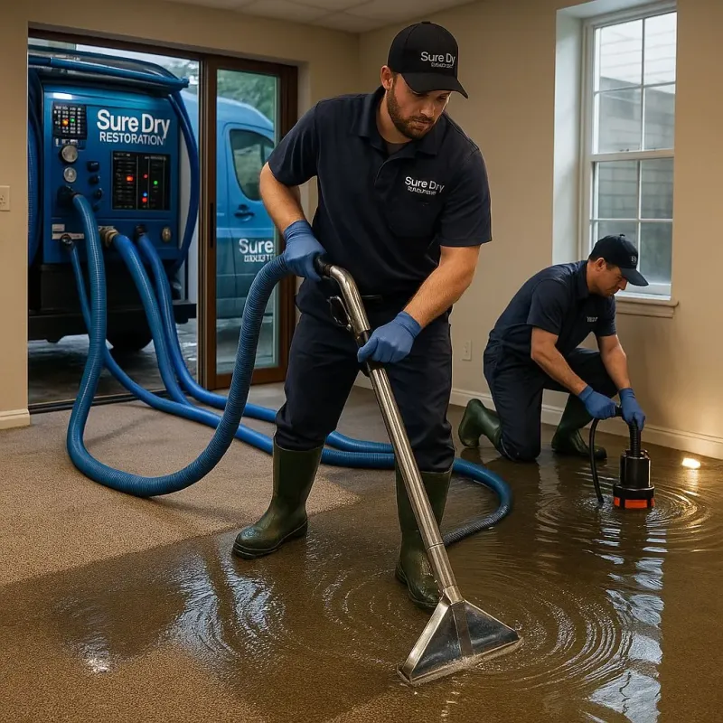 Water Extraction and Removal process in Lyncourt, NY